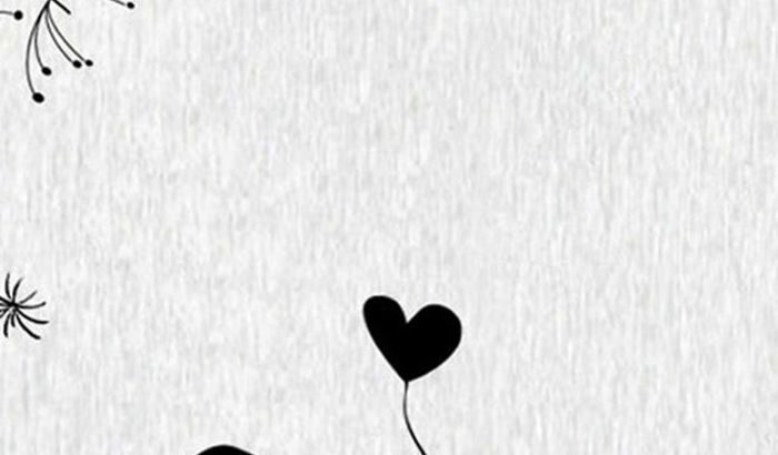 Hermoso Dibujo Abstracto En Blanco Y Negro Dibujo En Blanco Y Negro Paisaje Amor Siluetas Ninos Pctr Up